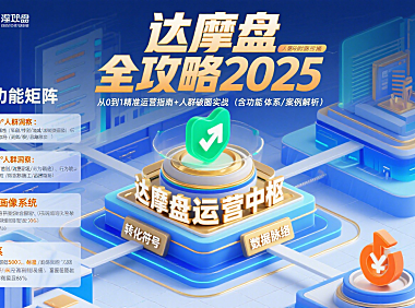 达摩盘是什么?电商人精准运营 + 人群破圈全攻略(2025 版)