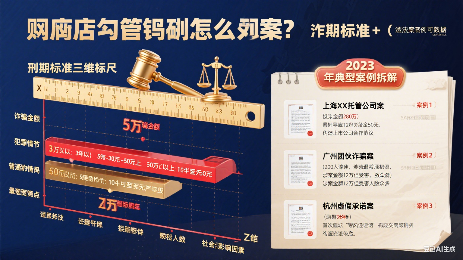 网店托管骗局怎么判?刑期标准 + 真实案例