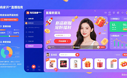 淘宝直播网页版怎么用?商家开播 + 用户观看指南
