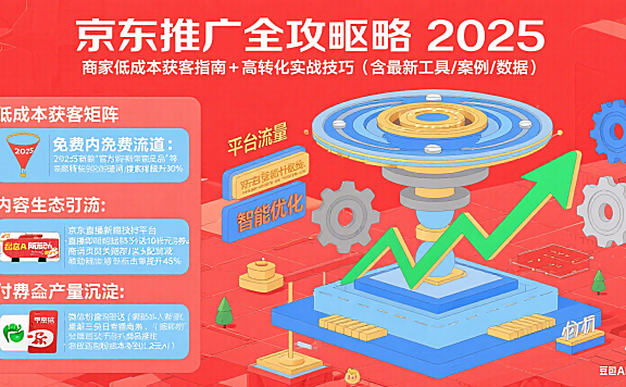 京东怎么推广?商家低成本获客 + 高转化全攻略(2025 版)