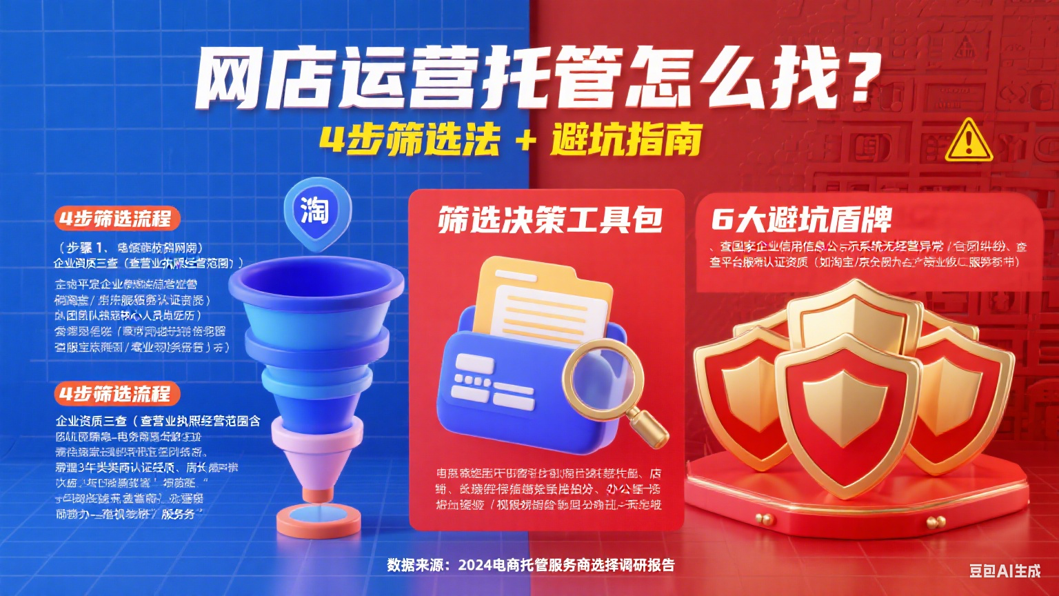 网店运营托管怎么找?4 步筛选法 + 避坑指南