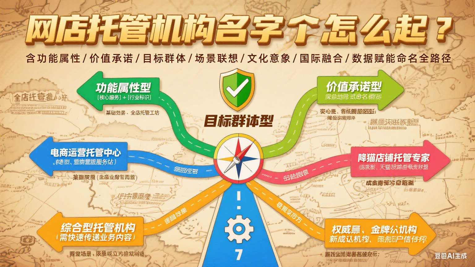 网店托管机构名字怎么起?7 个实用方向