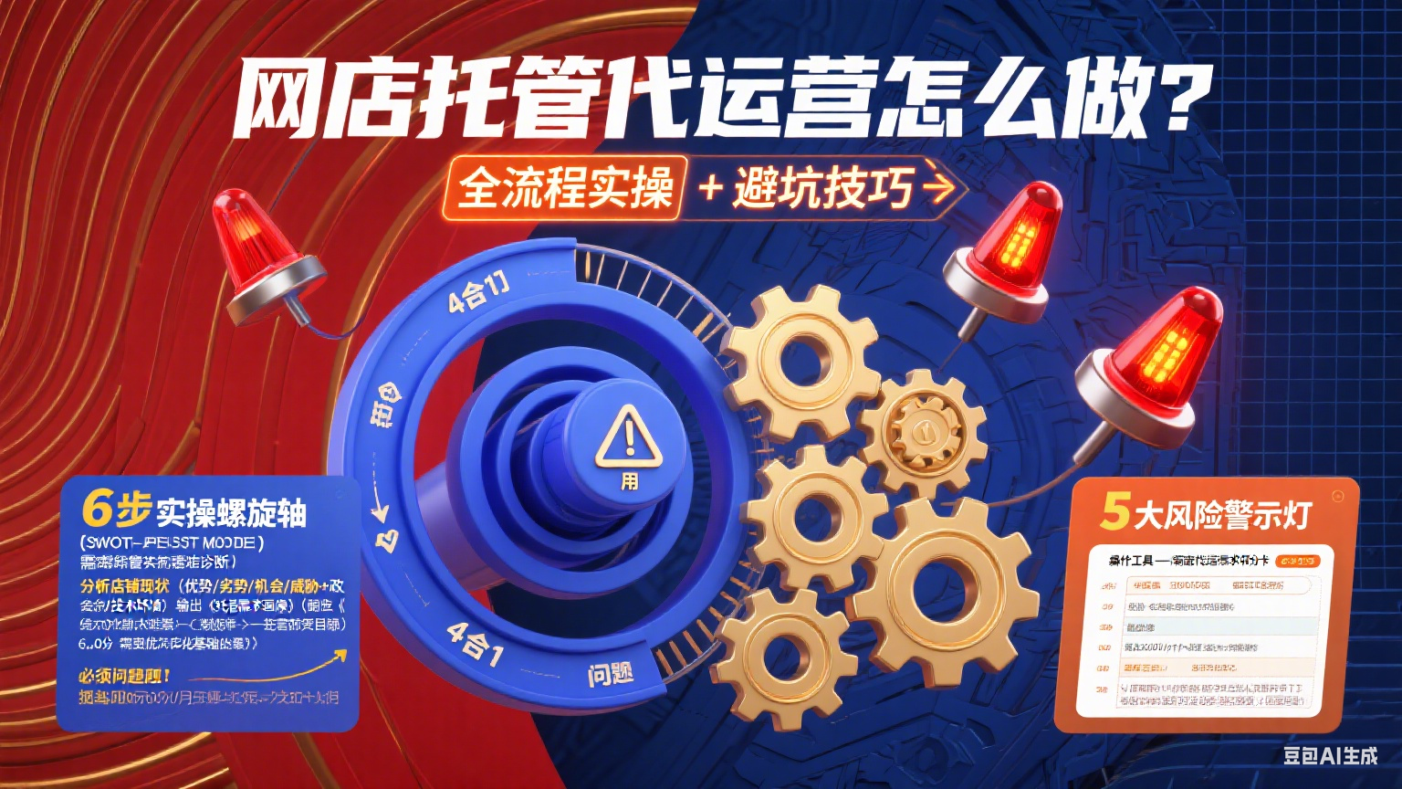 网店托管代运营怎么做?全流程实操 + 避坑技巧