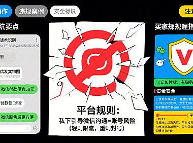 闲鱼能加微信吗？买家避坑 + 卖家合规指南，别踩封号雷