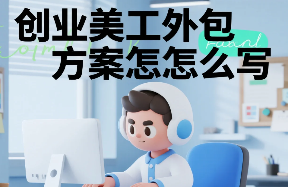 创业美工外包方案怎么写?5大模块+3类模板,省40%成本还避坑