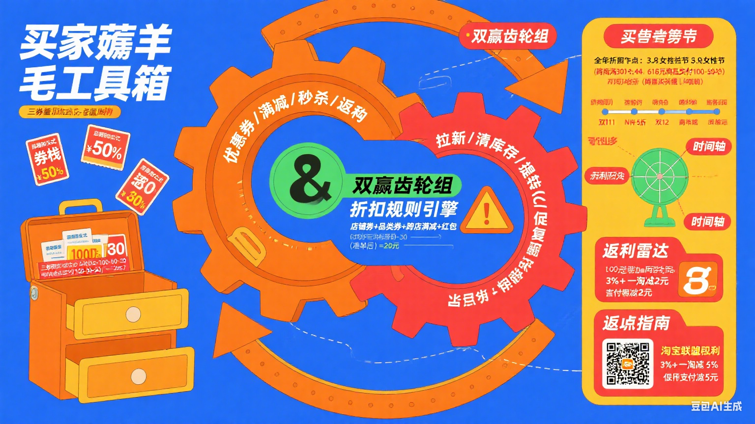 淘宝折扣怎么玩?买家薅羊毛 + 卖家涨单攻略