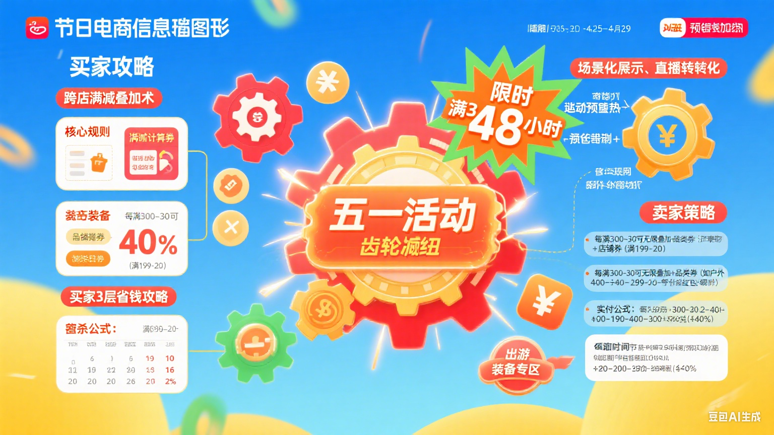 淘宝五一活动怎么玩?买家省钱 + 卖家冲量指南
