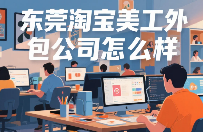 东莞淘宝美工外包公司怎么样?3类团队测评+产业带设计密码,转化率提升25%