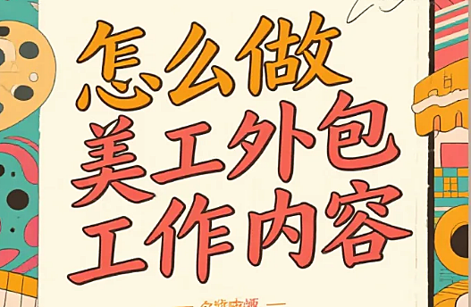 怎么做美工外包工作内容？3步拆解+4类清单，新手也能少返工