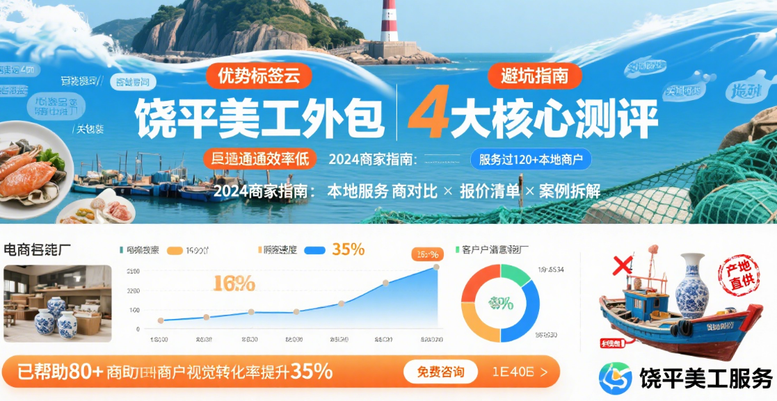 饶平美工外包怎么样?招聘市场3类渠道实测+4个避坑要点,本地商家必看