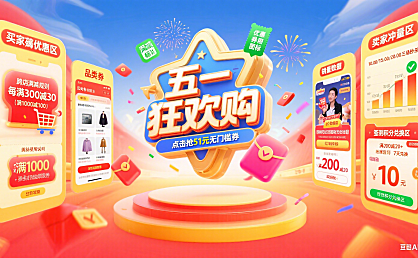 淘宝五一有活动吗?买家薅优惠 + 卖家冲量全攻略
