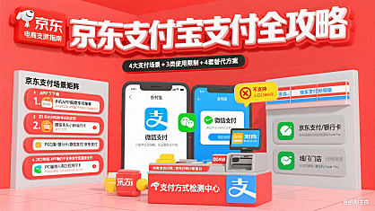 京东能用支付宝吗?各场景支付方式 + 替代方案全攻略