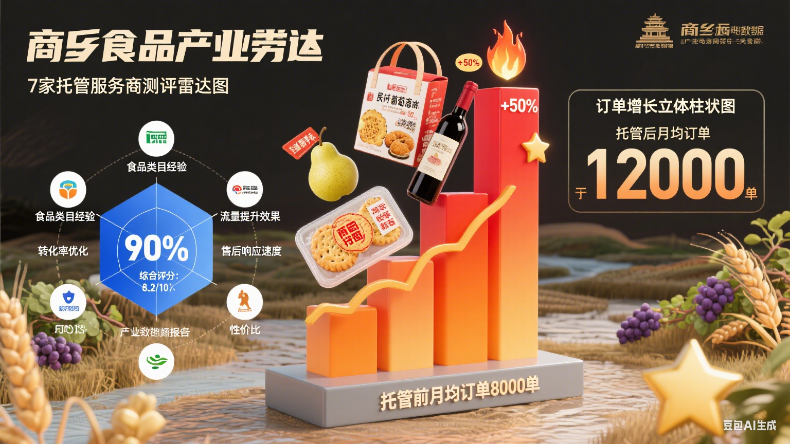 试了 7 家商丘淘宝网店托管,食品订单涨 5 成:测评