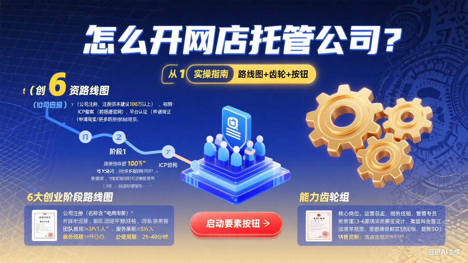 怎么开网店托管公司?从 0 到 1 实操指南