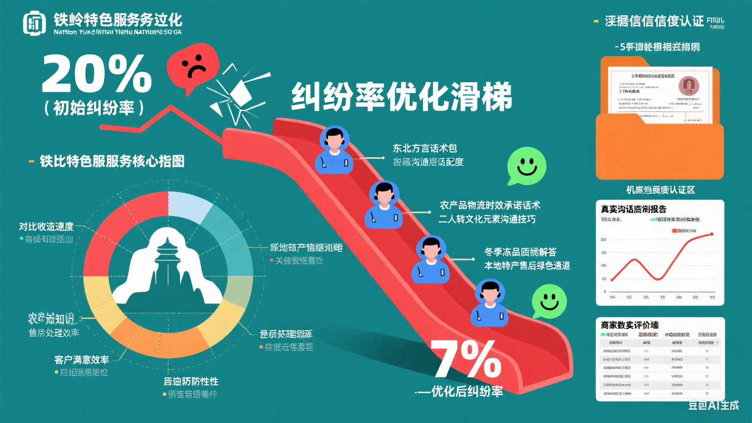 试了 5 家铁岭网店托管客服,纠纷率从 20% 到 7%:指南