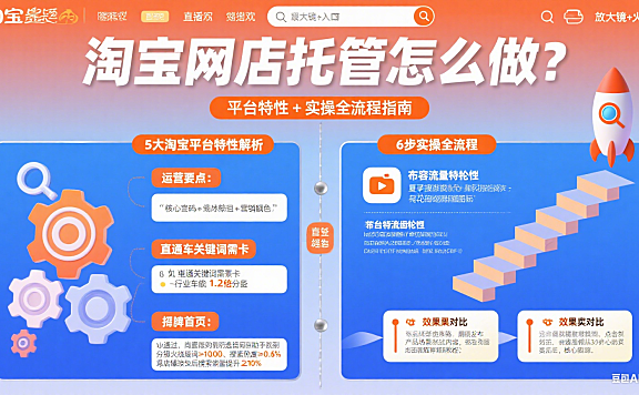 淘宝网店托管怎么做？平台特性 + 实操全流程指南