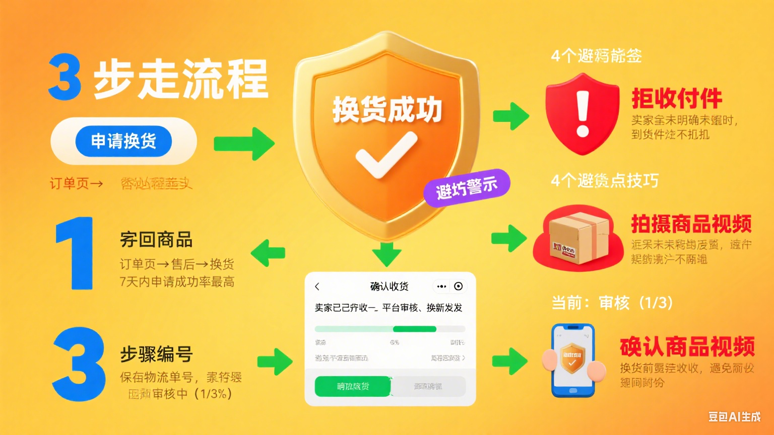 拼多多换货不用慌!3 步走流程 + 4 个避坑技巧,新手也能会