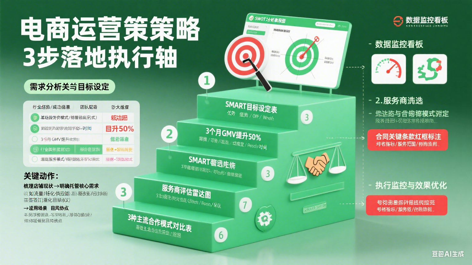 网店代运营与托管怎么做?3 步落地 + 避坑指南