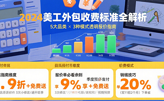 找电商美工外包怎么避坑?3类渠道+5步筛选法,附工具模板