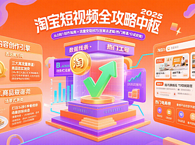 淘宝短视频怎么玩？内容创作 + 流量变现全攻略（2025 版）