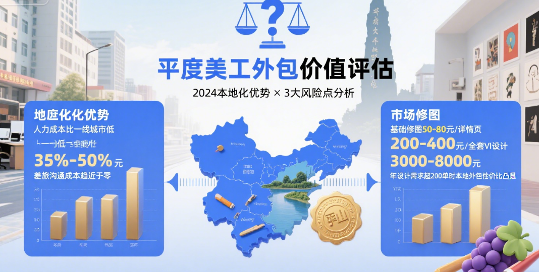 平度美工外包值得选吗?3类团队特点+4步避坑,中小电商合作指南