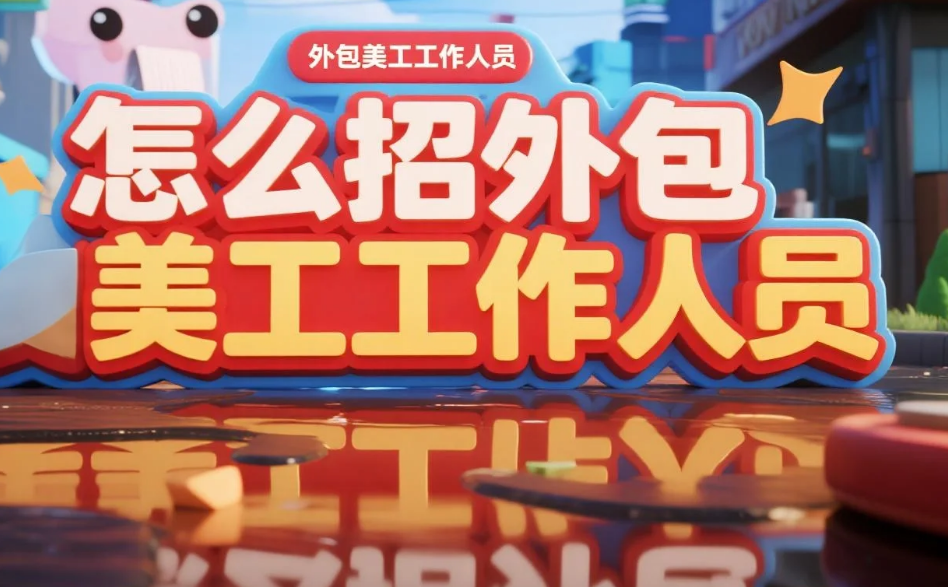 怎么招外包美工工作人员?4步精准筛选+5个避坑技巧,返工率降60%