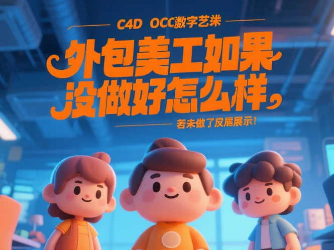外包美工没做好怎么办