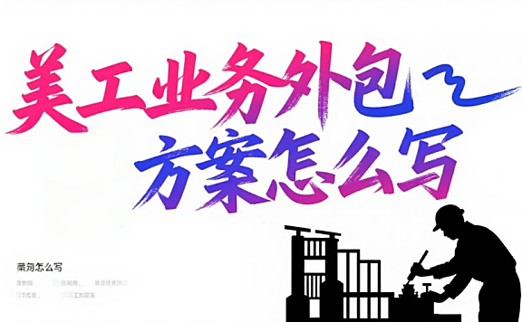 美工业务外包方案怎么写？5大模块+3类模板，避坑还省40%成本