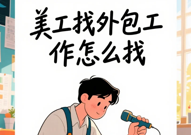 美工找外包工作怎么找?4类渠道测评+5个避坑技巧,接单成功率提升60%