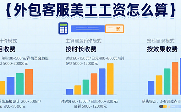 外包客服和美工工资怎么算？4 大计费方式 + 5 类影响因素 + 避坑指南