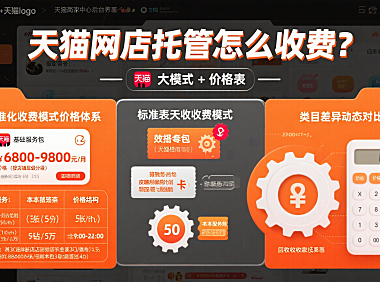 天猫网店托管怎么收费？3 大模式 + 价格表