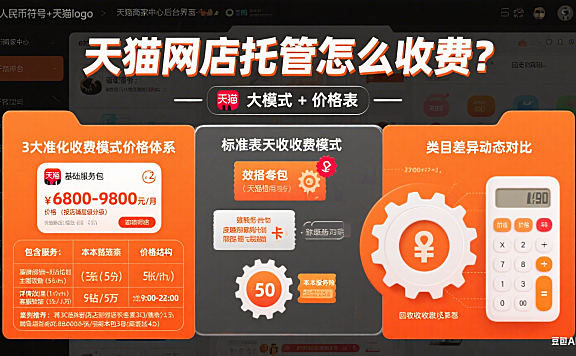 天猫网店托管怎么收费？3 大模式 + 价格表