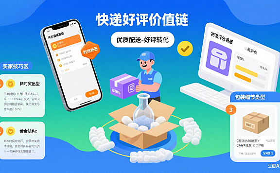 快递好评怎么写?买家实用技巧 + 商家引导攻略