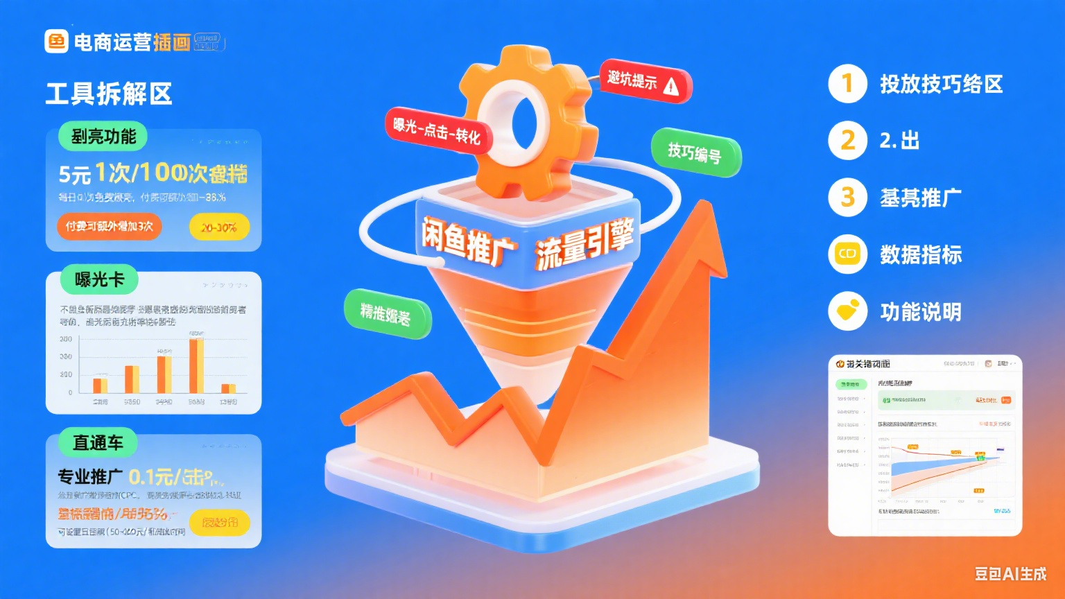 闲鱼付费推广怎么玩?工具拆解 + 投放技巧 + 避坑指南