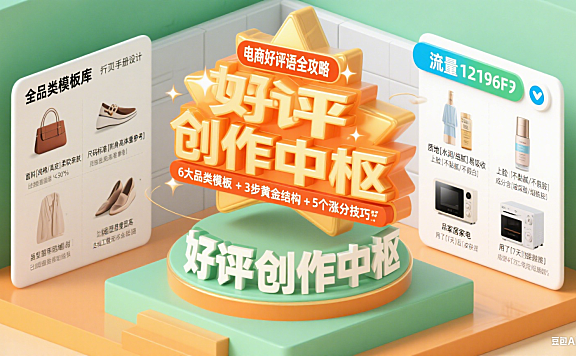 电商好评语怎么写?全品类通用模板 + 撰写技巧全攻略