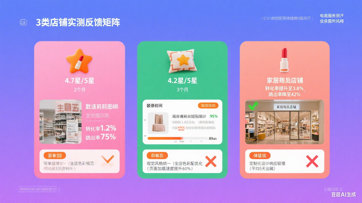网店装修托管运营怎么样?3 类店铺实测反馈
