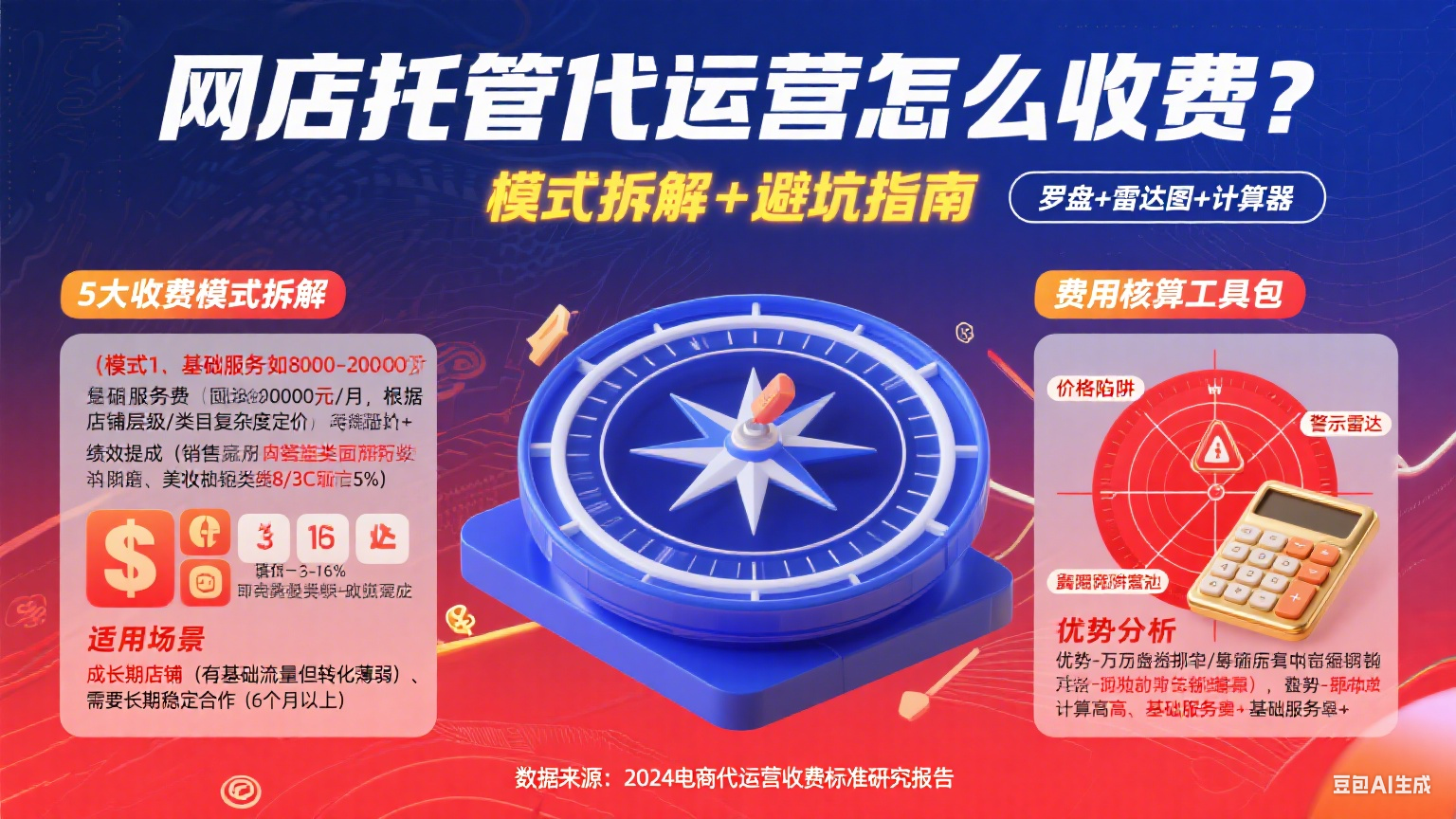 网店托管代运营怎么收费?模式拆解 + 避坑指南