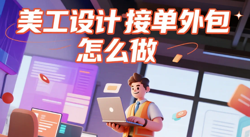 美工设计接单外包怎么做?从接活到交付的5步流程+避坑指南