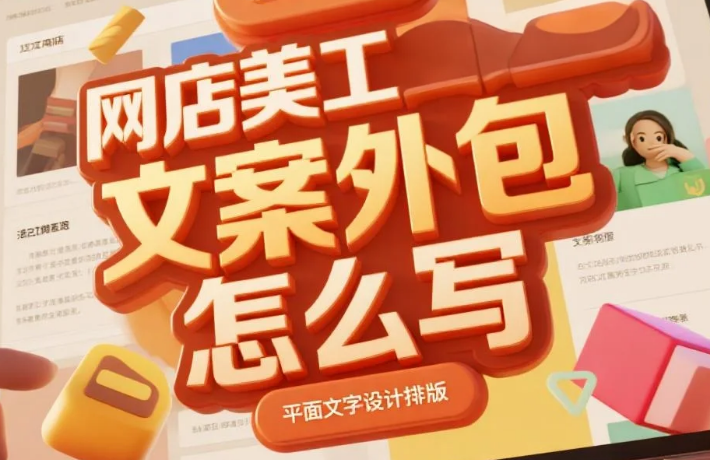 网店美工文案外包怎么写?3类模板+4个技巧,需求传达率提升70%