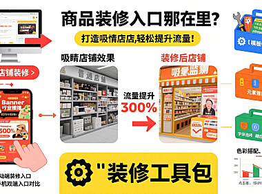 商品装修入口在哪里？打造吸睛店铺，轻松提升流量！