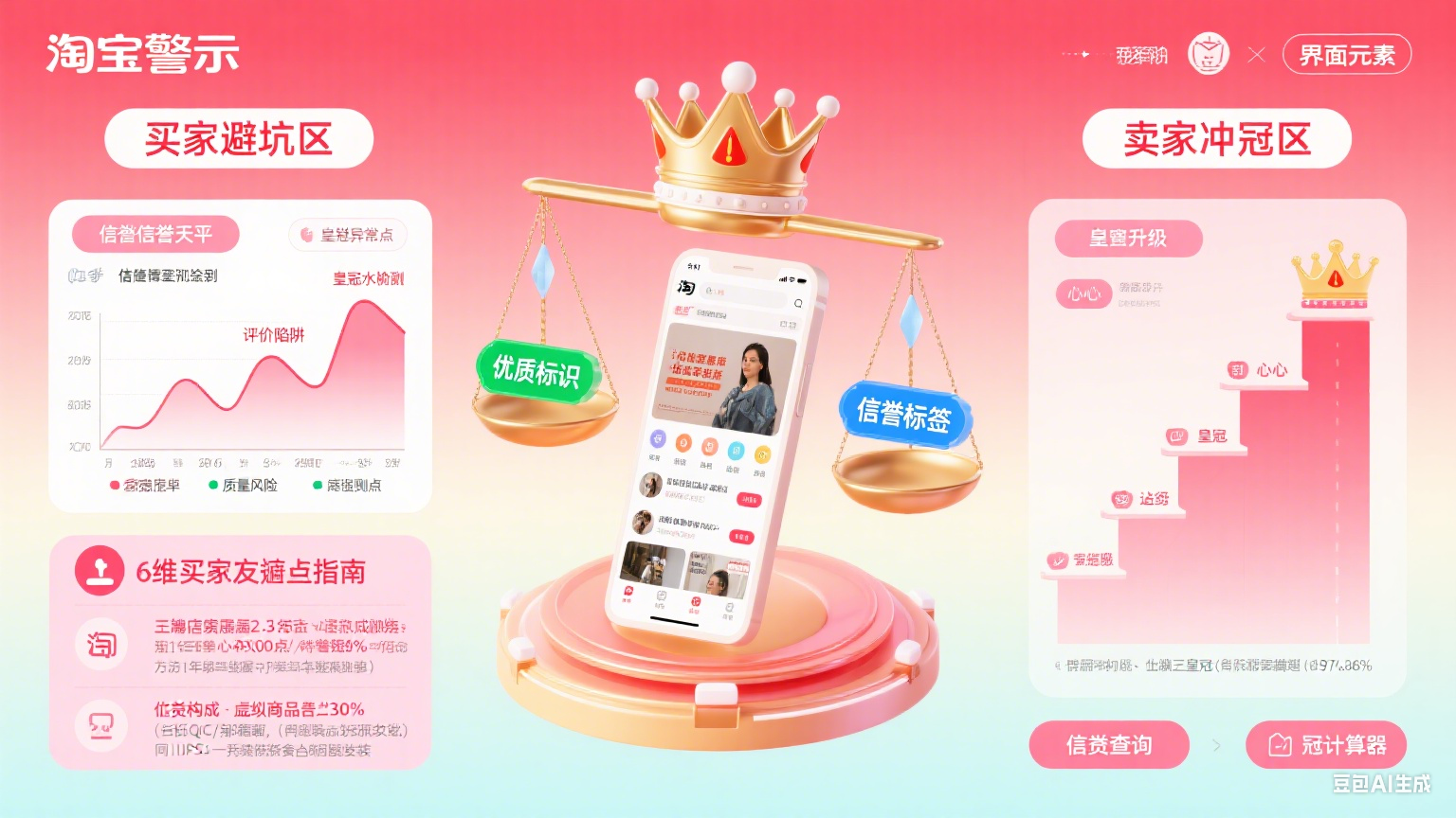 淘宝女装皇冠店怎么选?买家避坑 + 卖家冲冠指南
