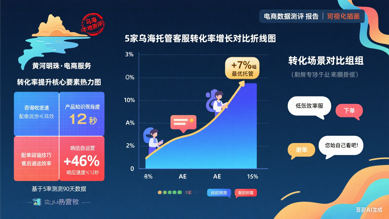 试了 5 家乌海网店托管客服,转化率从 3% 到 10%:指南
