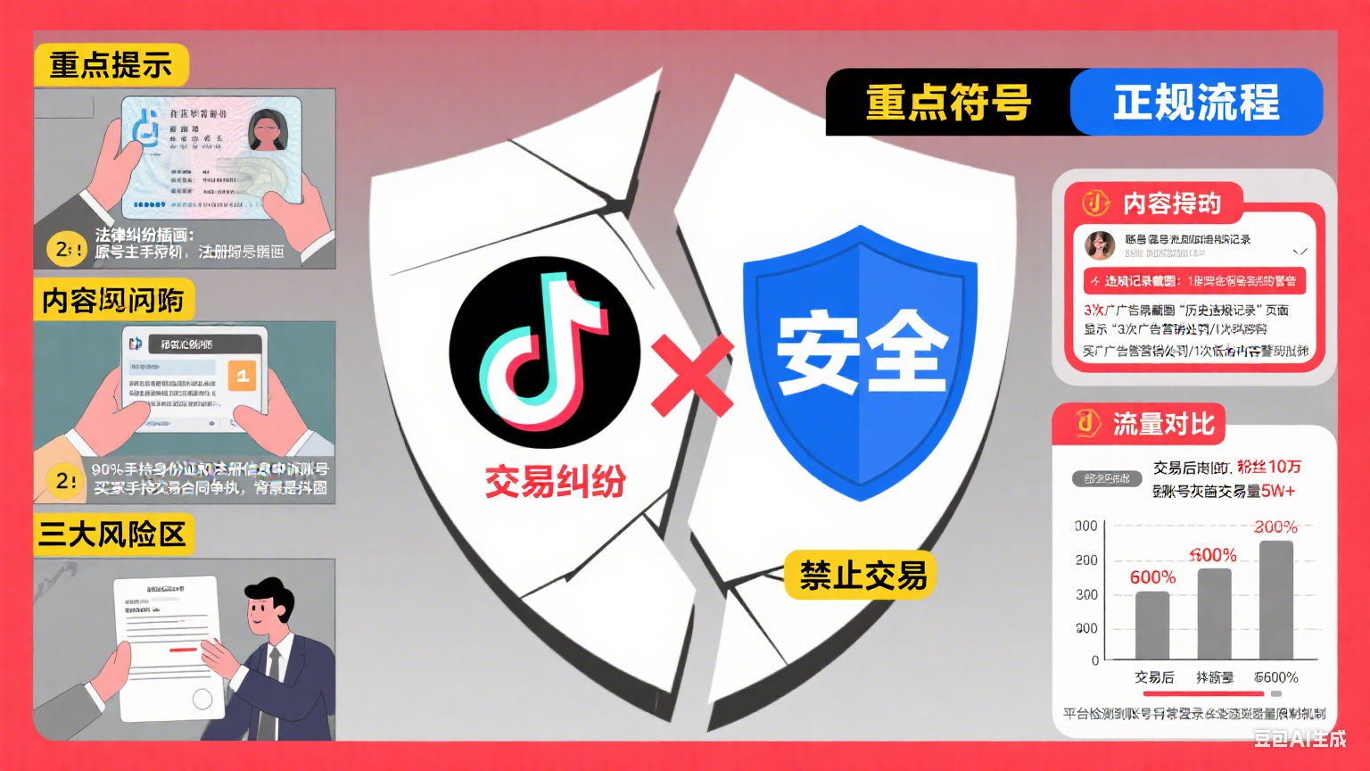 抖音账号能买吗?3 大风险 + 避坑指南,别花冤枉钱
