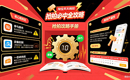 淘宝天天抢拍怎么抢才中?规则 + 技巧 + 避坑全攻略