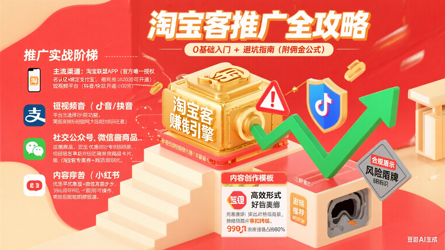 淘宝客怎么推广?从 0 到 1 赚佣金的全攻略(避坑版)