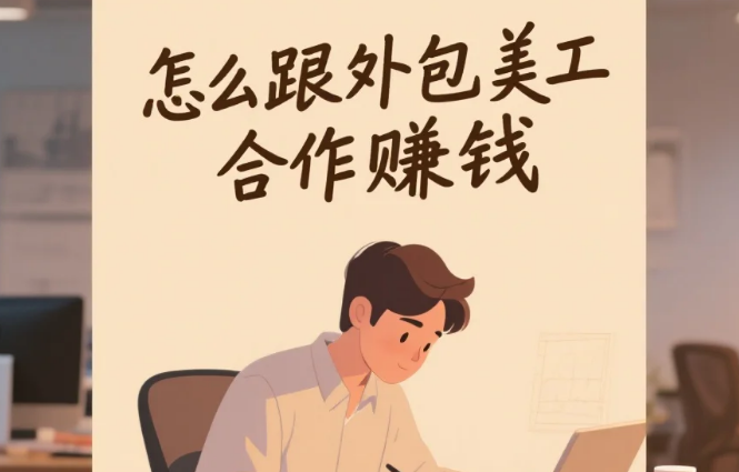 怎么跟外包美工合作赚钱?4步共赢策略+3类分成模式,利润提升50%
