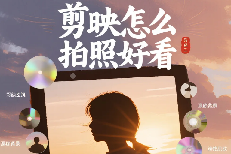 剪映怎么拍照好看?3个功能+5个避坑技巧,新手拍不用后期返工