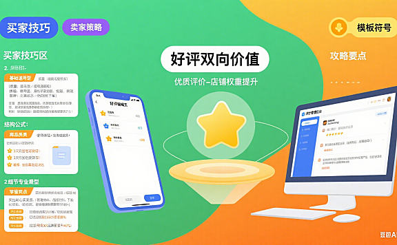 电商好评文字怎么写?买家实用技巧 + 卖家引导攻略