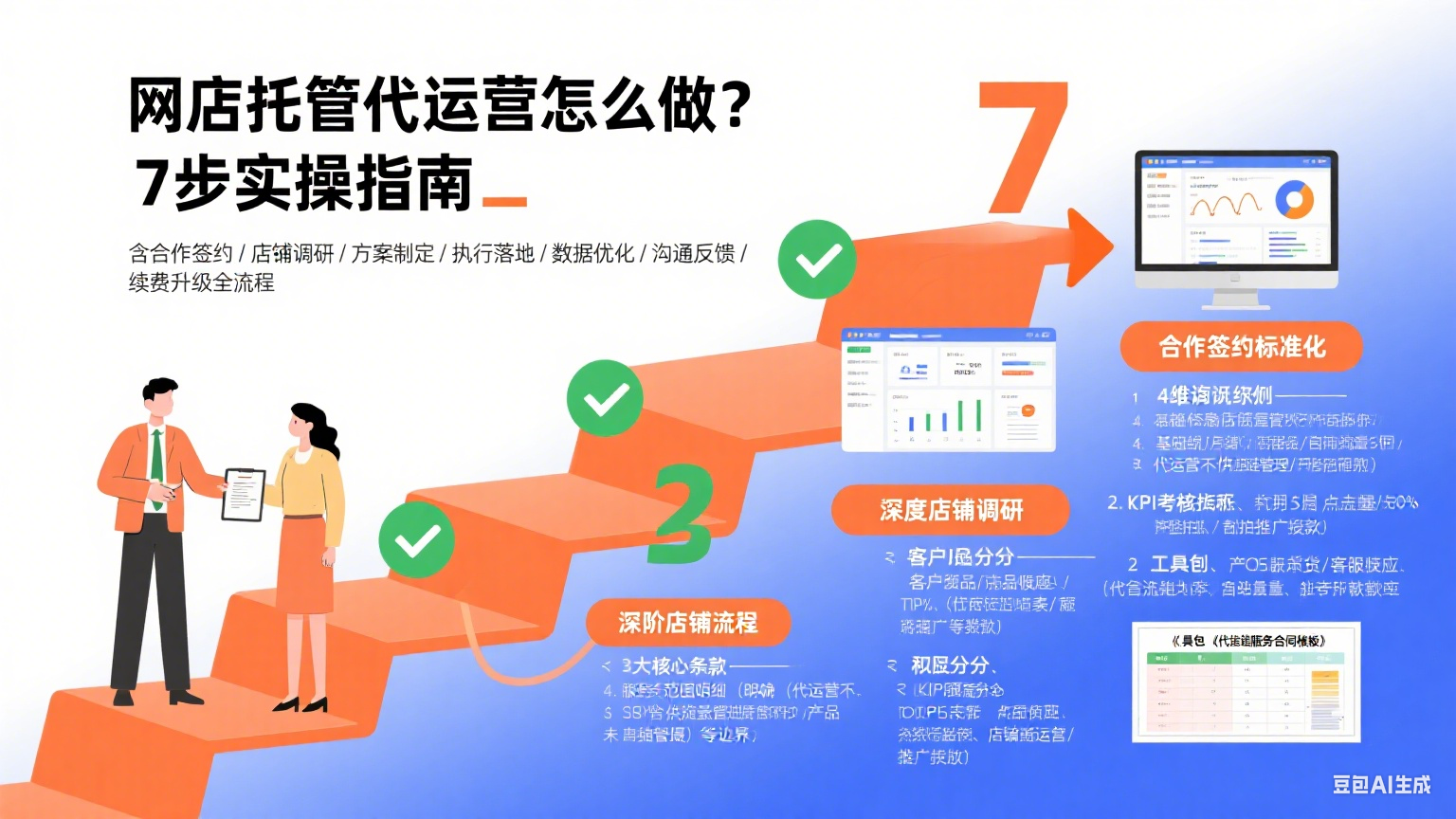 网店托管代运营怎么做?7 步实操指南