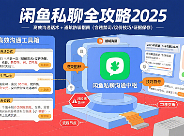 闲鱼怎么私聊？高效沟通 + 避坑全攻略（2025 版）